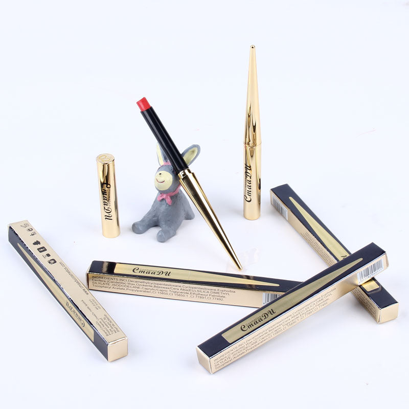Women's Simple Multicolor Gold Matte Lipstick Women's Simple Multicolor Gold Matte Lipstick